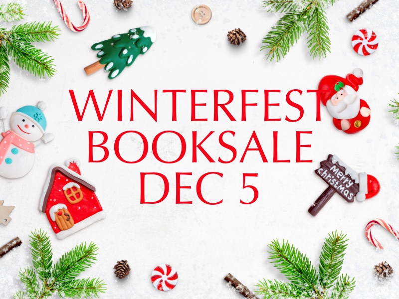 Winterfest Booksale Dec 5