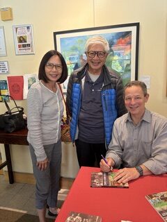 Flora and Ken Jew with John McCormick